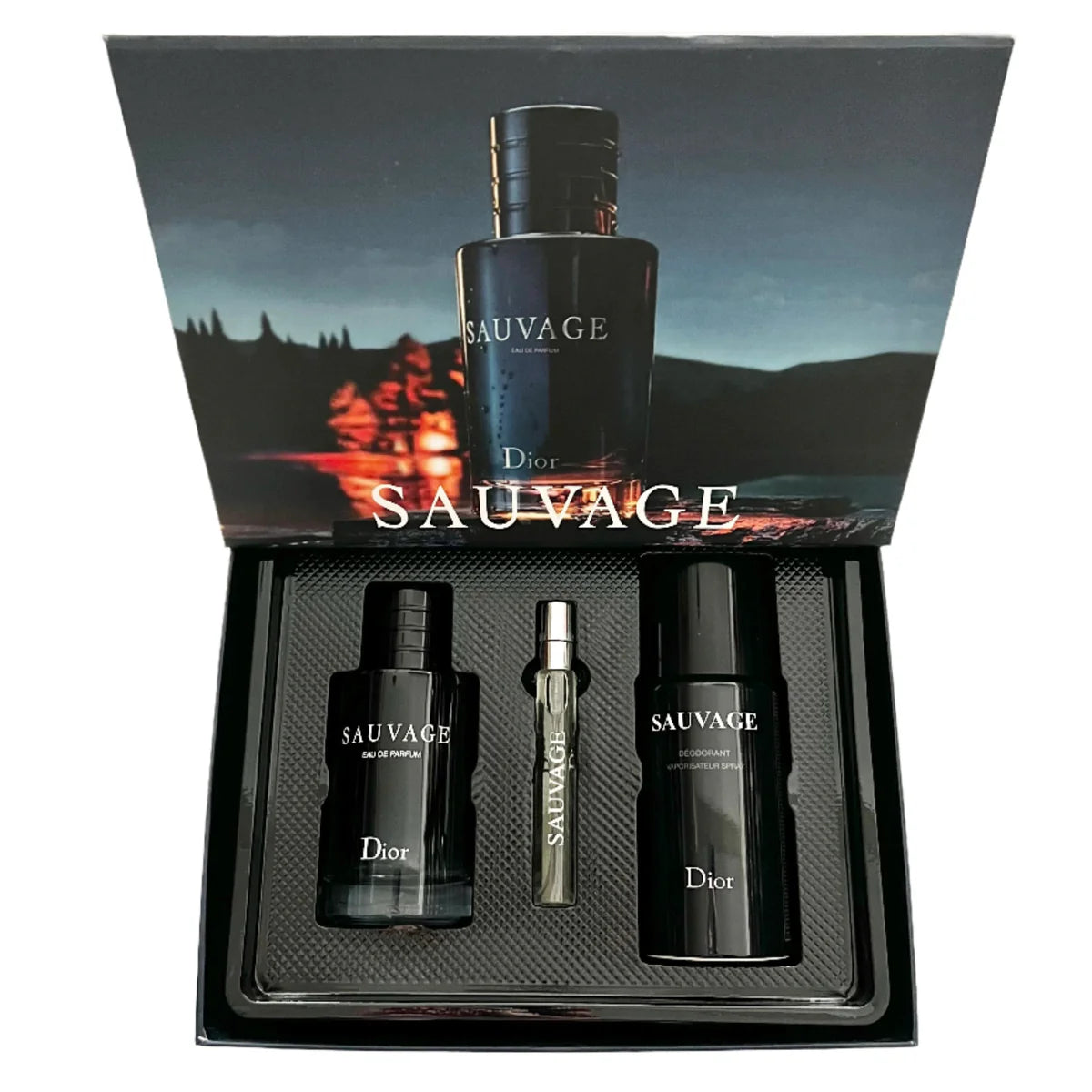 Sauvage Eau De Parfum Gift Set (Imported)