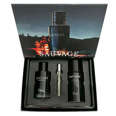 Sauvage Eau De Parfum Gift Set (Imported)